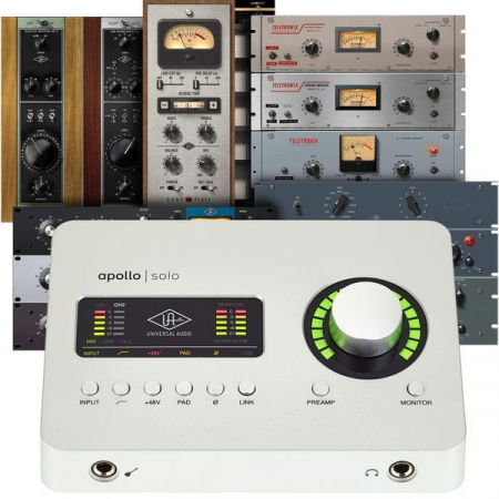 Interfete/mixere audio - Universal Audio Apollo Solo USB Heritage Edition