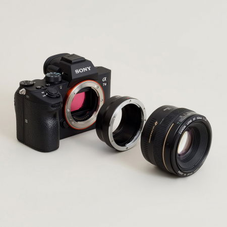 Urth Adaptor Electronic pentru Sony E compatibil cu obiectivele Canon (EF / EF-S) [2]