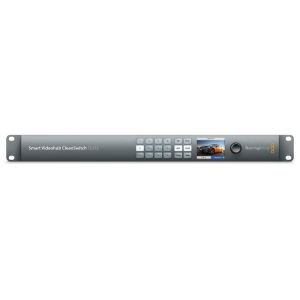 Router Transmisiuni Live - Blackmagic Design Smart Videohub CleanSwitch 12 x 12 6G-SDI router  VHUBSMTCS6G1212