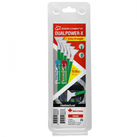 Accesorii aparate foto - Visible Dust DUALPOWER-X Extra Kit curatare senzor Full Frame 1.0 x / 24 mm