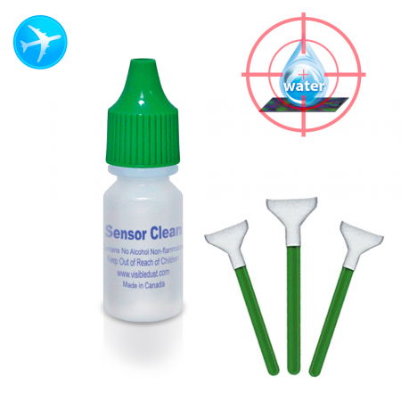 Accesorii aparate foto - Visible Dust Kit curatare senzor Full Frame Sensor Clean + 3 spatule
