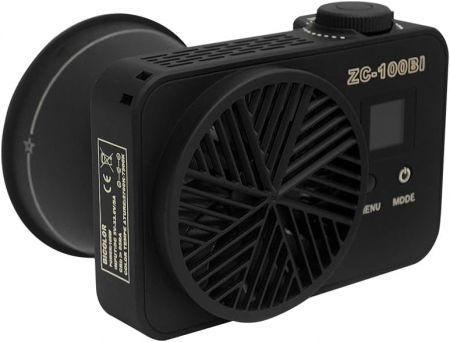 ZC-100 100W COB LED 2700K-7500K foto-video portabil cu alimentare NP [3]