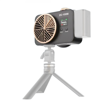 ZC-100 100W COB LED 2700K-7500K foto-video portabil cu alimentare NP [1]