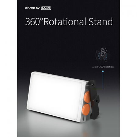 Zhiyun Fiverway M40 Lumina LED de buzunar de 40 W [5]
