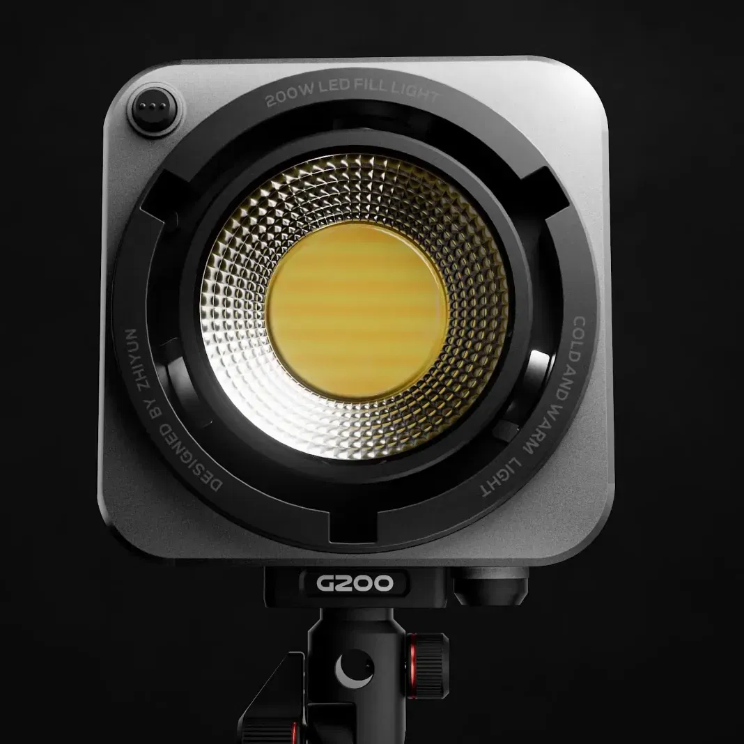 Zhiyun Molus G200 lampa LED Bi-Color Standardcu stativ [8]