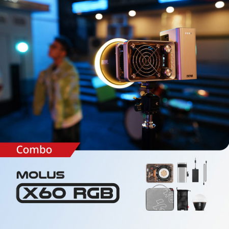 Zhiyun MOLUS X60RGB LED Combo Kit [2]