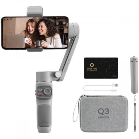 Accesorii camere video - Zhiyun-Tech Smooth-Q3 COMBO Stabilizator Smartphone