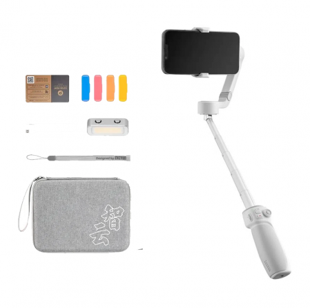 Accesorii camere video - Zhiyun Tech Smooth Q4 Combo Stabilizator Gimbal pentru Smartphone