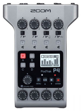 Zoom Podtrak P4 Recorder Audio Podcast 4 Canale XLR [1]