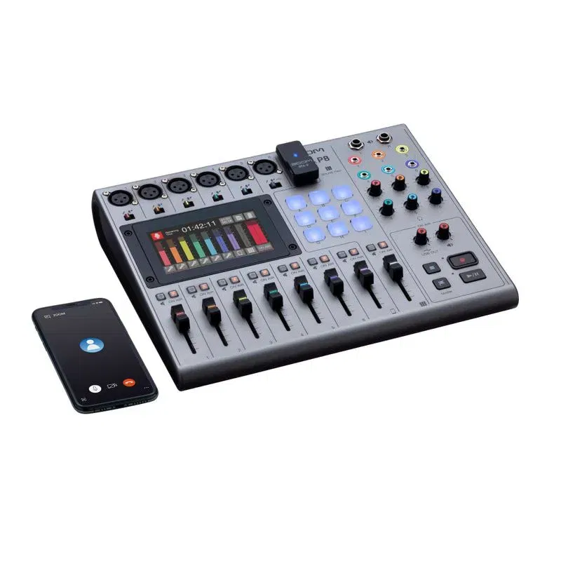 ZOOM Podtrak P8 Mixer Audio Podcast XLR [4]