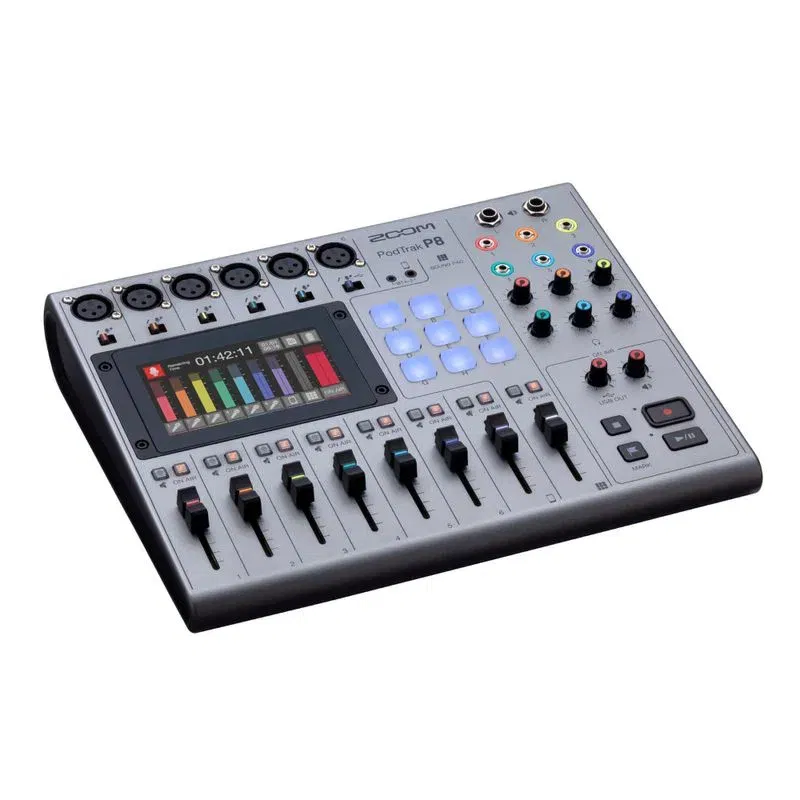 Interfete/mixere audio - ZOOM Podtrak P8 Mixer Audio Podcast XLR