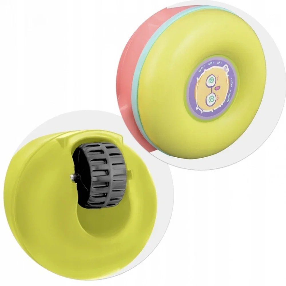 Antemergator 2 in 1 cu diverse activitati si muzica Ricokids - Roz 6 luni+ [5]