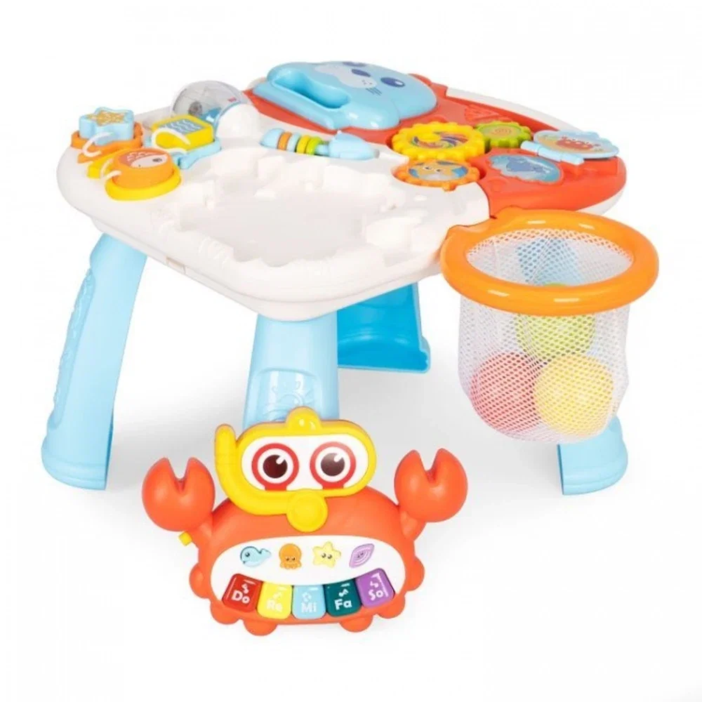 Antemergator educational 2 in 1 Huanger - Alb cu rosu 12 luni+ [5]