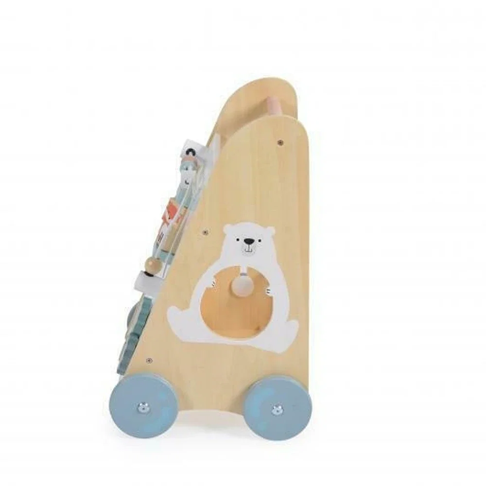 Antemergator educational din lemn Ecotoys 18 luni [4]