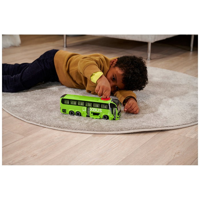 Autobuz Dickie Toys MAN Lion's Coach 26,5 cm Flixbus verde 3 ani + [6]