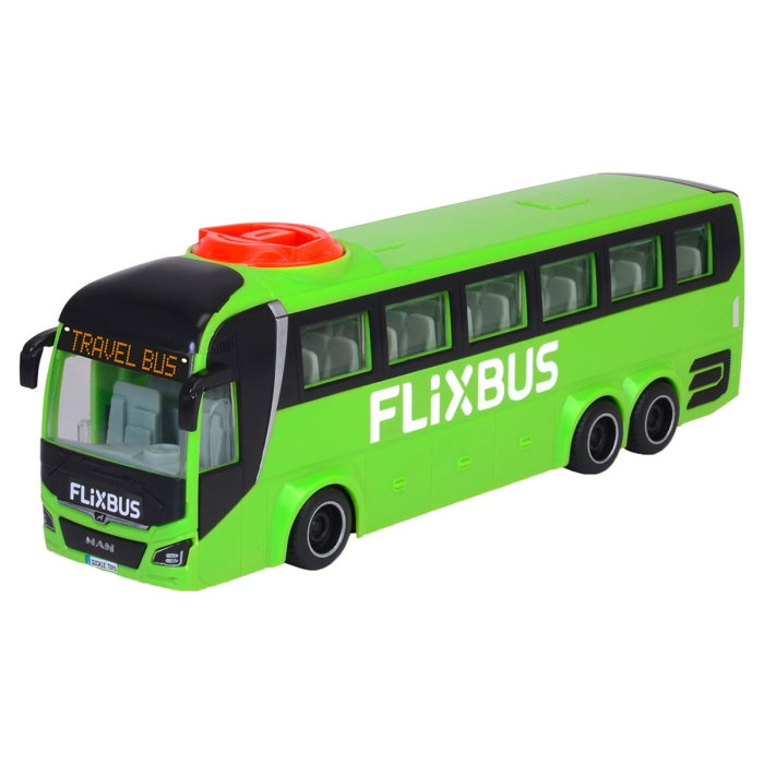 Autobuz Dickie Toys MAN Lion's Coach 26,5 cm Flixbus verde 3 ani + [1]