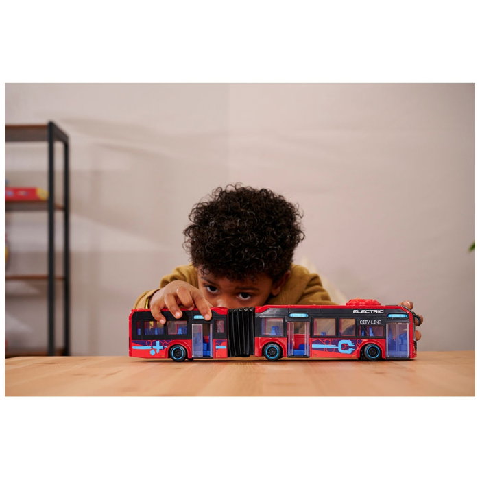 Autobuz jucarie Dickie Toys Volvo City Bus 40 cm - rosu 3 ani+ [8]