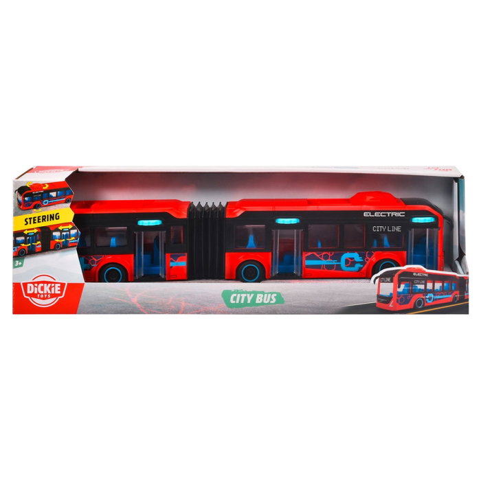 Autobuz jucarie Dickie Toys Volvo City Bus 40 cm - rosu 3 ani+ [13]