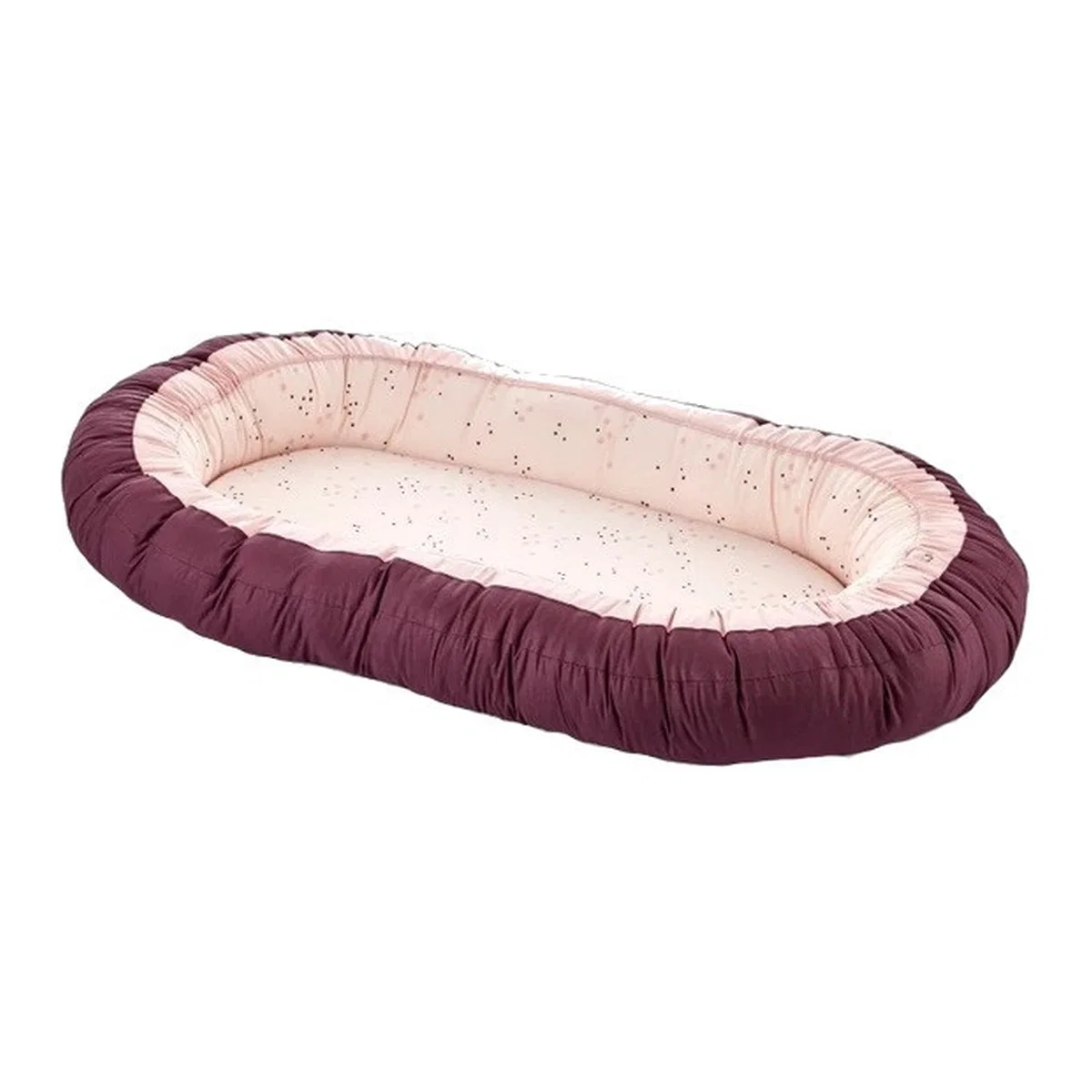 Babynest cu 2 fete BabyJem Luxury Between Parents, Roz 0 luni + [1]