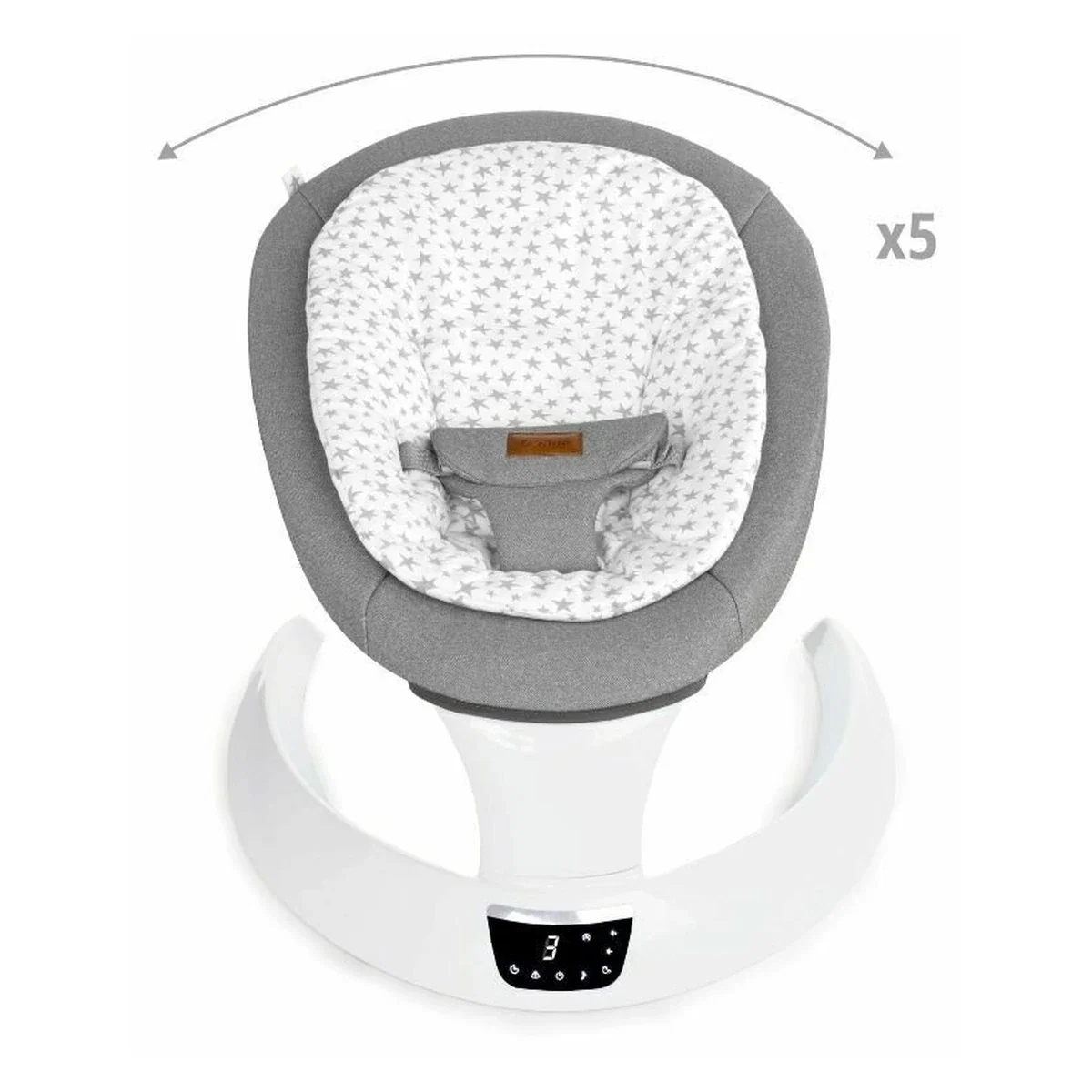Balansoar electric, Jane, Moon, 5 trepte de viteza, Timer, 12 melodii si 5 sunete ale naturii, Star [4]