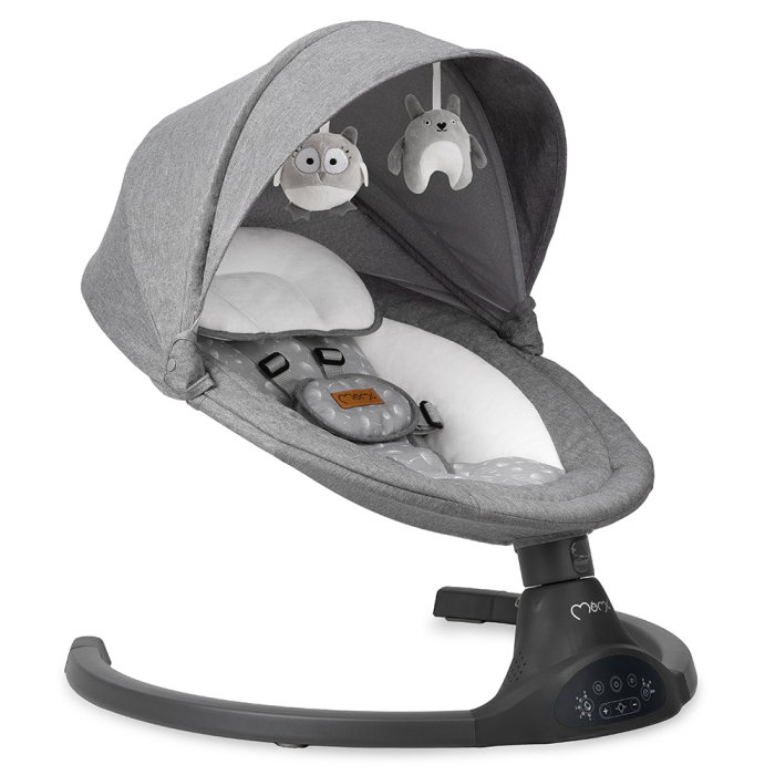 Balansoar electric MoMi Lami, Dark Grey [1]