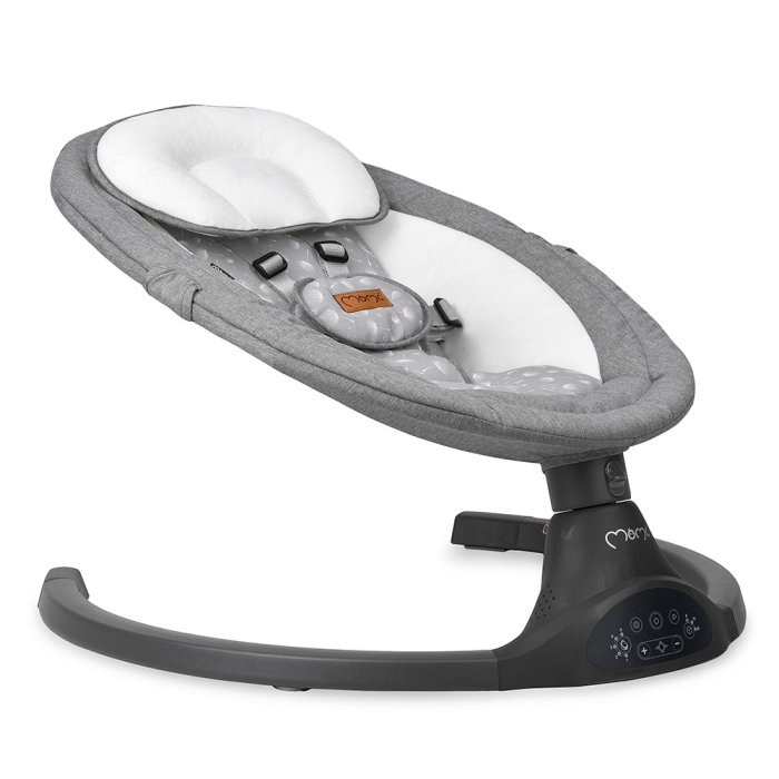 Balansoar electric MoMi Lami, Dark Grey [3]