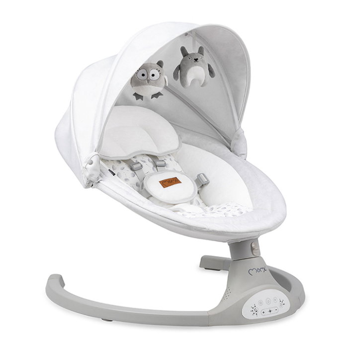 Balansoar electric MoMi Lami, Light Grey [1]