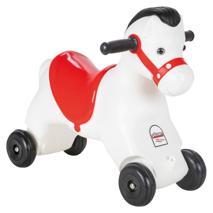 Balansoar muzical pentru copii Pilsan Horse white [3]