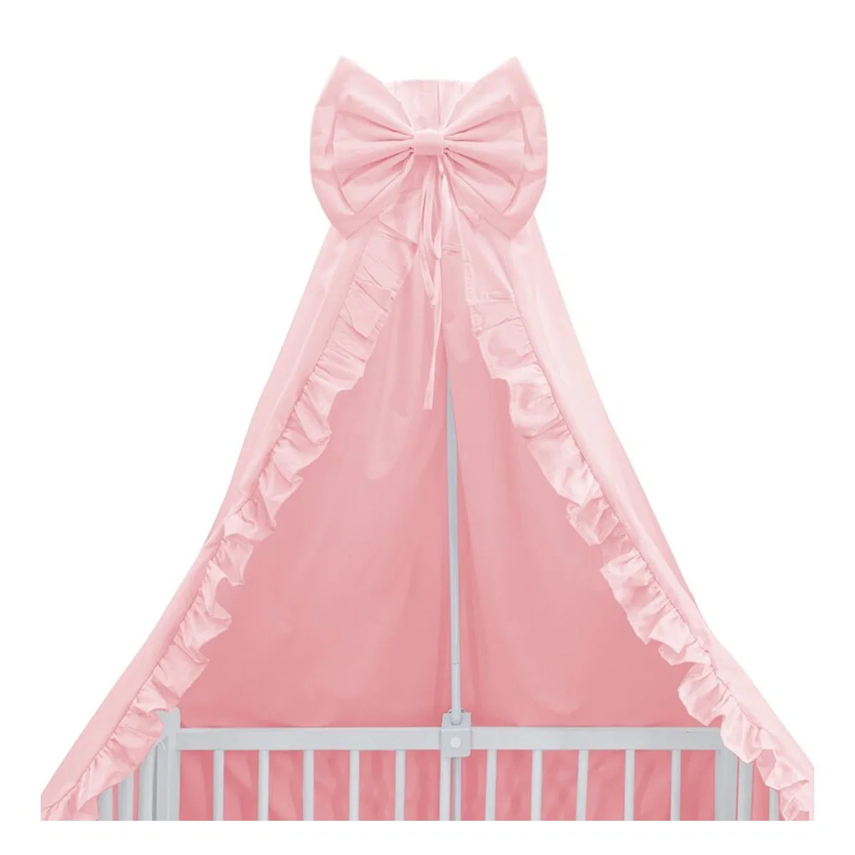 Baldachin pentru patut, MimiNu, 210x145 cm, Colectia Royal, Powder Pink [1]