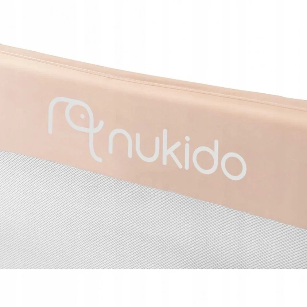 Bariera de protectie pentru pat 150 x 35 x 42 cm Nukido - Bej [3]