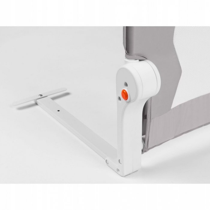 Bariera de protectie pentru pat 180 x 35 x 42 cm Nukido - Gri [3]