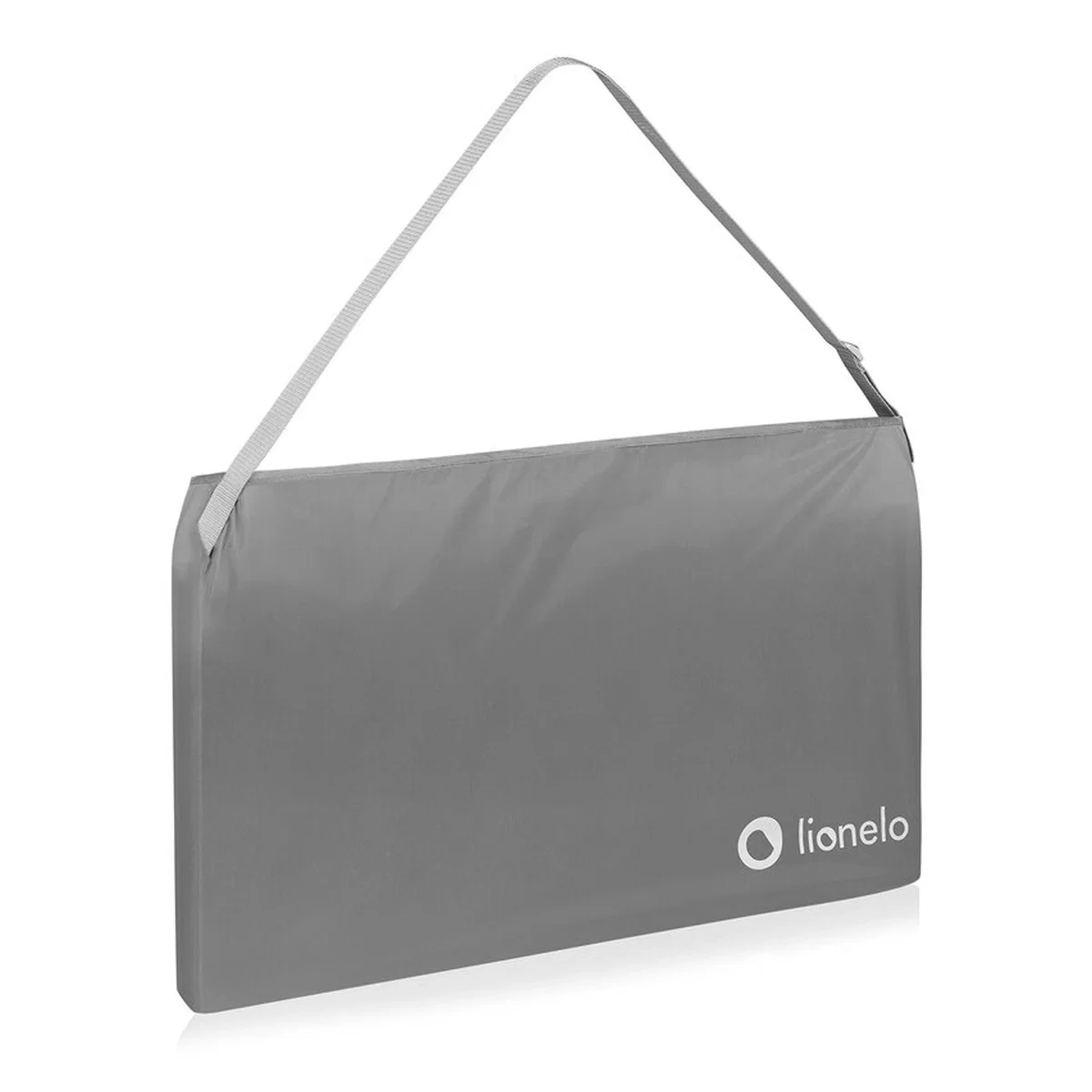 Bariera de protectie pentru pat, Lionelo, Lora XL, Pliabila, 150x46 cm, Bej 18 luni [7]