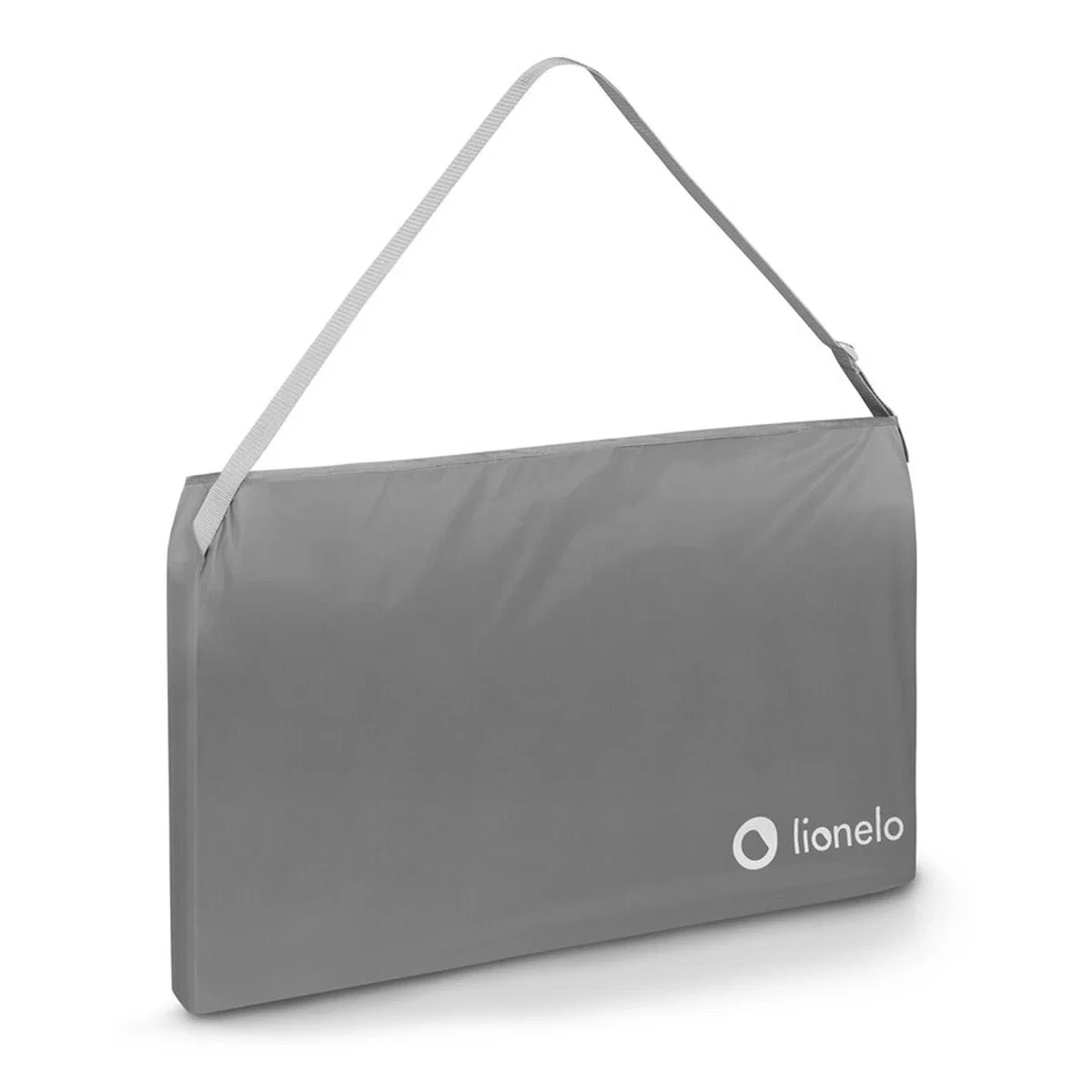 Bariera de protectie pentru pat, Lionelo, Lora XL, Pliabila, Sistem de blocare StandSafe, Geanta de transport inclusa, [7]