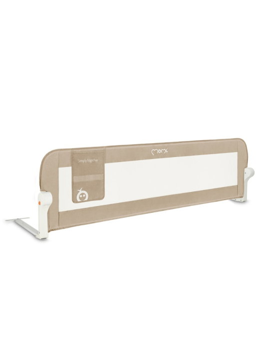 Bariera de siguranta rabatabila pentru pat, 150 x 43 x 36 cm, Momi Lexi Plus - Beige [1]