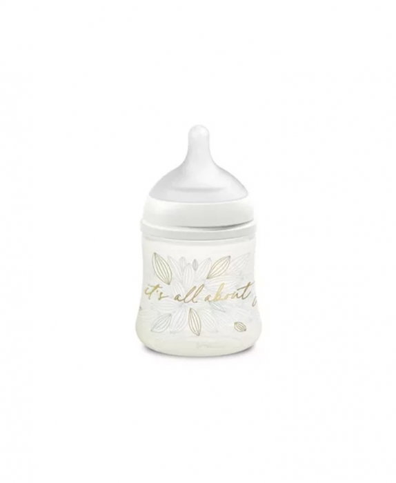 Biberon 150 ml tetină fiziologică SX Pro cu debit lent Gri Gold Premium Suavinex [2]
