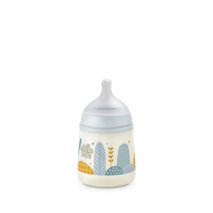 Biberon 150 ml tetină fiziologică SX Pro debit lent albastru Dreams Suavinex [2]