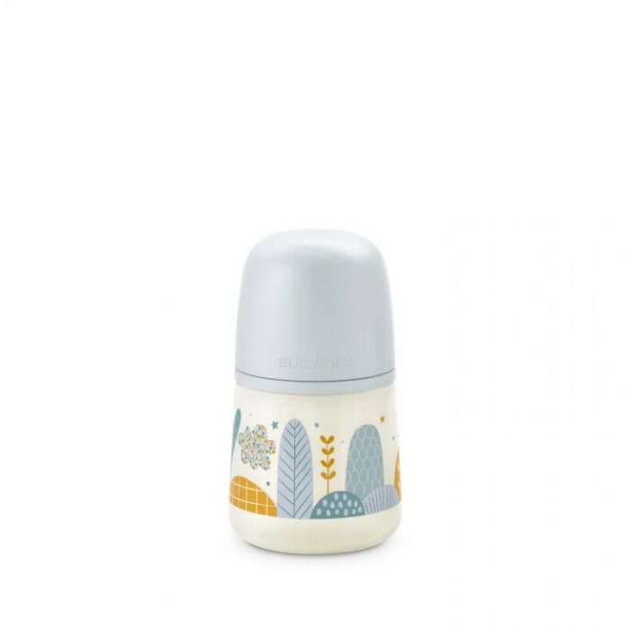 Biberon 150 ml tetină fiziologică SX Pro debit lent albastru Dreams Suavinex [1]