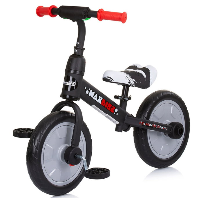 Bicicleta 2 in 1 Chipolino Max Bike grey 3 ani [2]