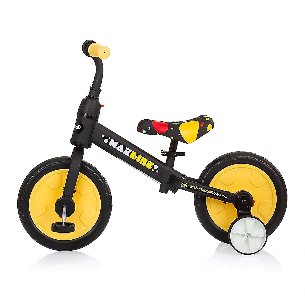 Bicicleta 2 in 1 Chipolino Max Bike yellow 3 ani [3]