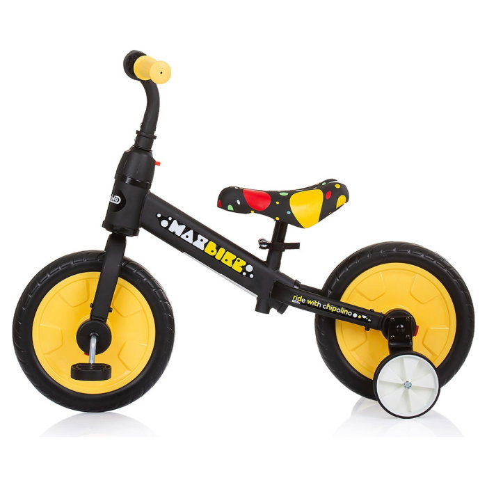 Bicicleta 2 in 1 Chipolino Max Bike yellow 3 ani [3]