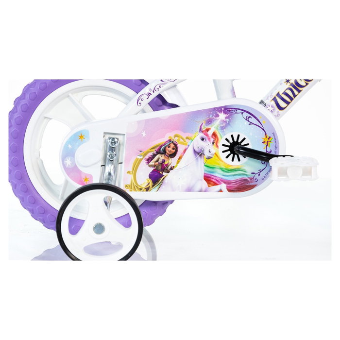 Bicicleta copii Dino Bikes 12' Unicorn Academy 5 ani [5]