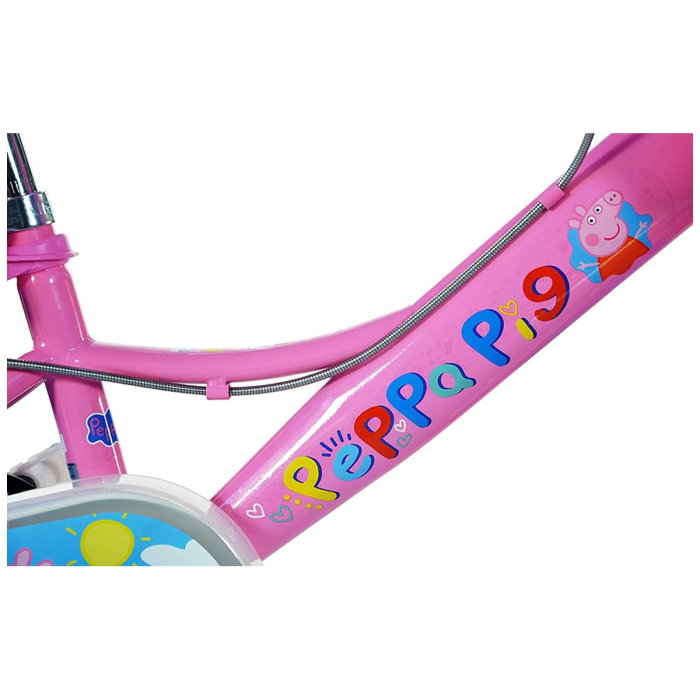 Bicicleta copii Dino Bikes 12' Peppa Pig 5 ani [4]