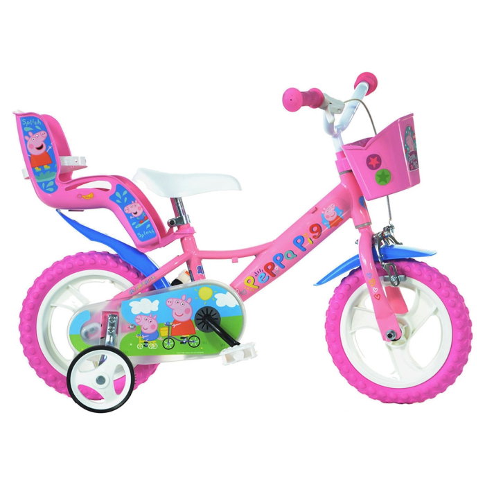 Bicicleta copii Dino Bikes 12' Peppa Pig 5 ani [1]