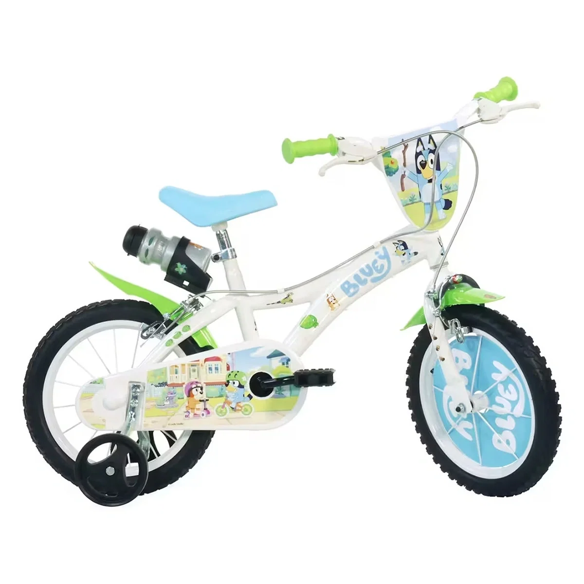 Bicicleta copii 14 inch Bluey Dino Bikes, 4-7 ani [1]
