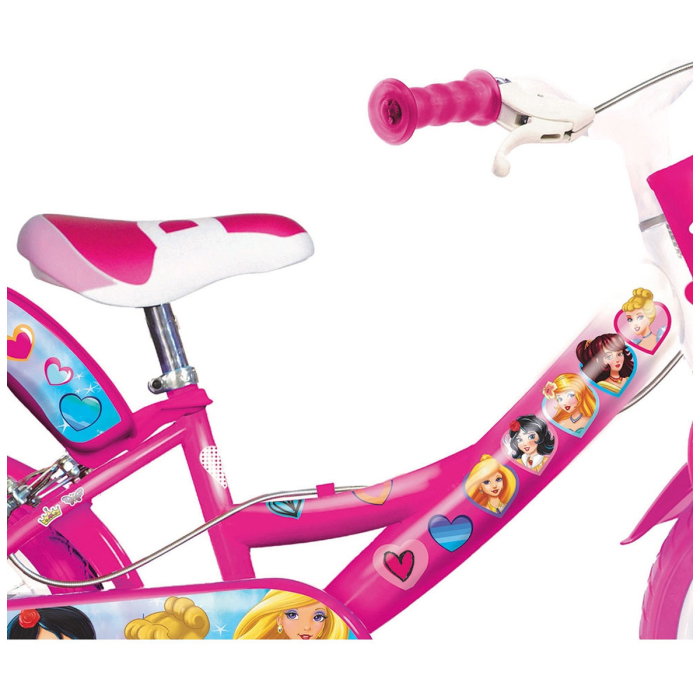 Bicicleta copii 16', 6-8 ani, Dino Bikes Princess [5]