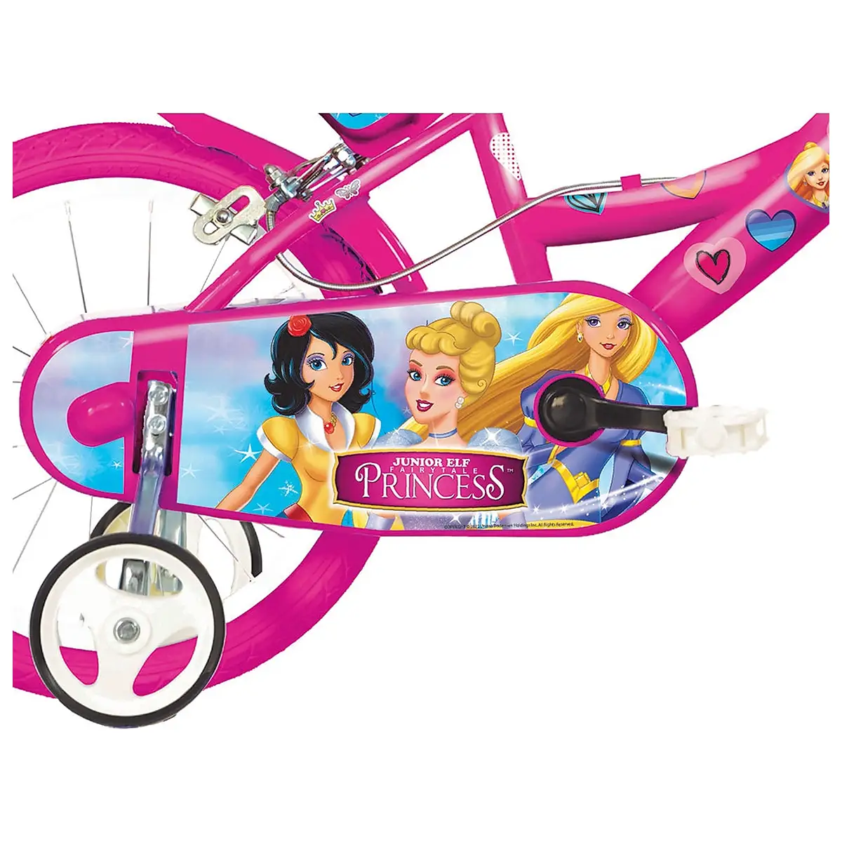 Bicicleta copii 16', 6-8 ani, Dino Bikes Princess [2]