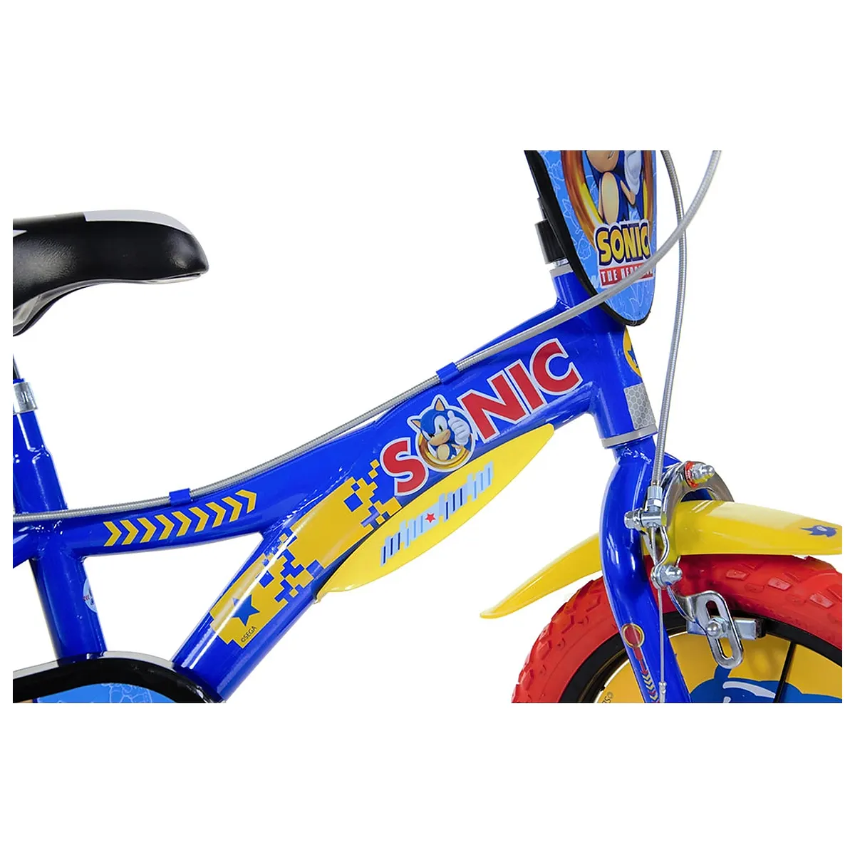 Bicicleta copii 16", 6-8 ani, Dino Bikes Sonic [4]