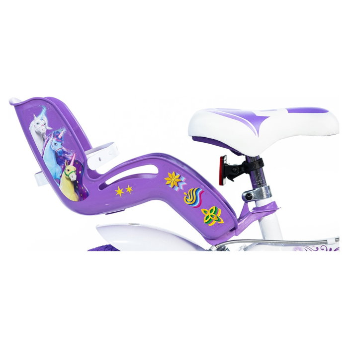 Bicicleta copii Dino Bikes 16' Unicorn Academy 6-8 ani [6]