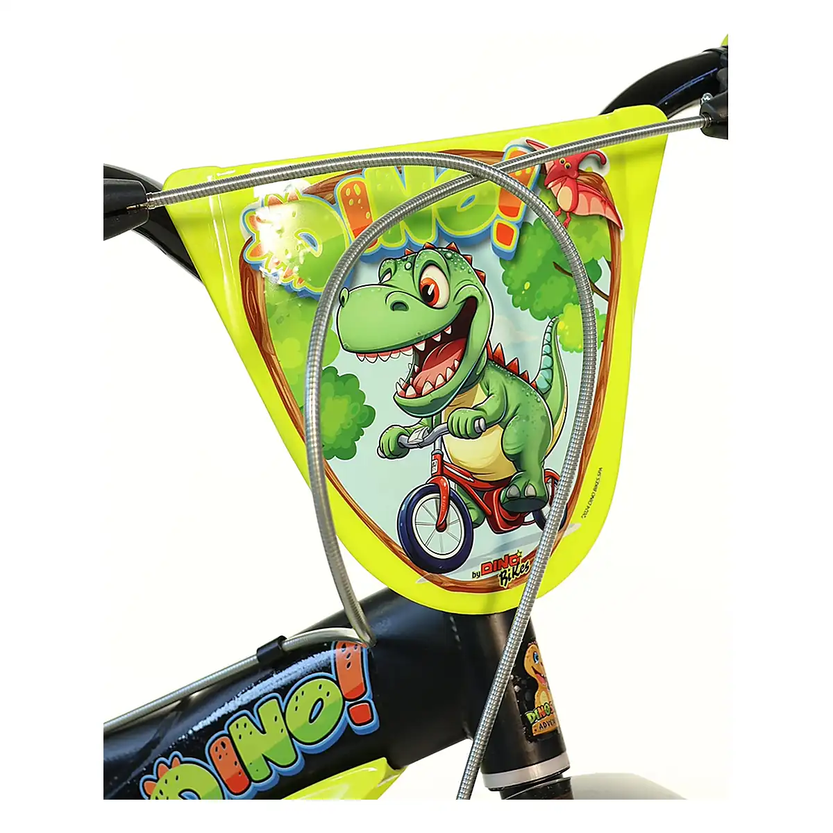 Bicicleta copii Dino Bikes 14", 4-7 ani, Dinosaur [5]