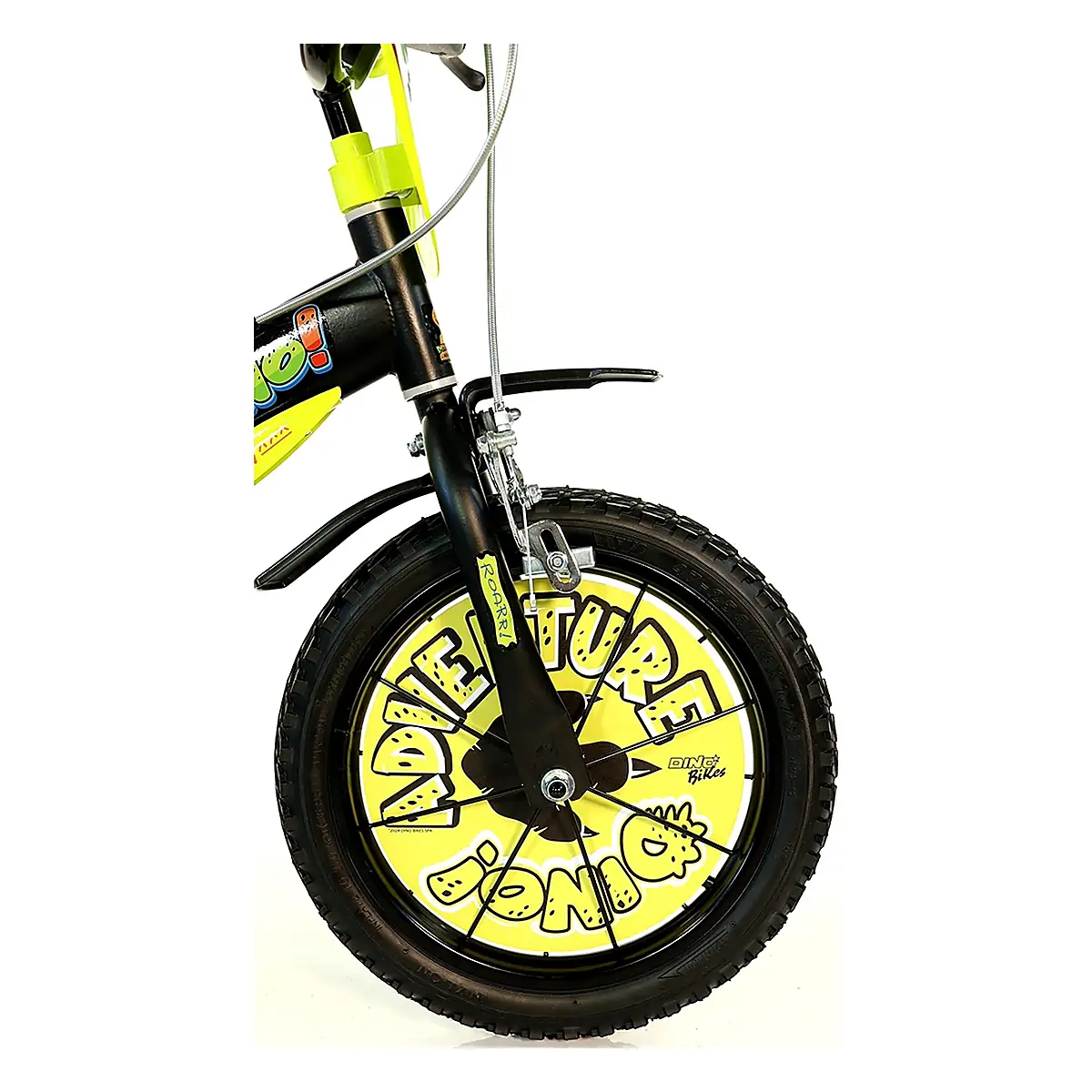 Bicicleta copii Dino Bikes 14", 4-7 ani, Dinosaur [4]